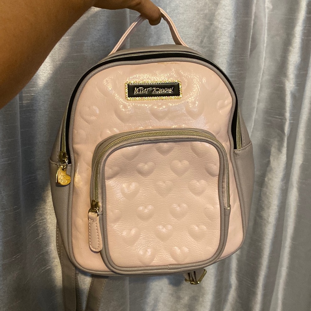 Mini backpack Betsey Johnson
